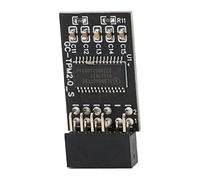 flexman Module de Sécurité de Cryptage TPM 2.0, Carte à Distance d'Interface LPC 12 Broches Cartes Mères Win11 pour Module de Protect pour SPI TPM 2.0 12 Broches