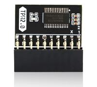FLEXMAN Module de Sécurité de Cryptage TPM2.0, 20Pin 2X10p Module de 2,54 mm de Processeur Cryptage Autonome Cartes Mères TPM SPI Composants du Système Cartes Module de Sécurité Cryptage d'Interface