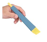 FLEXMAN Pinceau à badigeonner en silicone 203 cm résistant à la chaleur pour étaler l'huile le beurre la sauce les marinades le pinceau à pâtisserie pour barbecue grill cuisine (Bleu foncé)