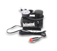flexman Pompe à Air de Voiture, Conception de Cadran 3D Dissipation Thermique 12 V Prise Allume Cigare Automobile Électricité, Mini Pompe à Pneu Portable Résistante Aux Rayures