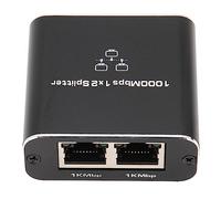 FLEXMAN Répartiteur Câble Ethernet 1000 Mbps 1 à 2, Répartiteur Ethernet Gigabit, Deux Appareils Partagent Un Répartiteur Réseau RJ45 Compatible avec Cat5 Cat5e Cat6 Cat7