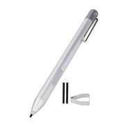 FLEXMAN Stylet, 1024 Points de Pression, Peinture Haute Sensibilité, Stylet Multifonction Transparent avec Pointes de Rechange pour 3 Pro 3, 4, 5, 6, Livre, Ordinateur Portable (Argent)