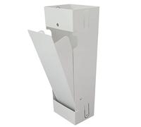 flexman Système de Récupération des Eaux Pluviales, Descentes Pluviales 3 X 4 Pouces, Système de Dérivation d'eau en Fer, Kit de Passoire à Eau de Pluie Raindrop