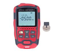 FLEXMAN Testeur de Câble à Fibre Optique, Testeur de Puissance de Fibre Optique Multifonction à Double Longueur d'Onde, Adaptateur SC FC avec Fonction de Recherche de Ligne RJ45