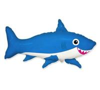 Flexmetal - Ballon Aluminium - Requin Bleu