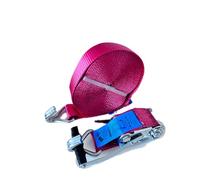 FLEXMO KÖGL Lot de 10 Sangles Remorque de Serrage 2000 kg - 10 m avec Cliquet - 2 pièces avec Crochet - Sangle à Cliquet - Orange 50 mm - 2000 daN 2t - Qualité de la Marque KÖGL