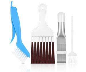 FLEXNOVA Lot de 4 peignes à lamelles pour sèche-linge, peigne à condensateur, brosse de nettoyage, brosse de nettoyage, peigne à condensateur pour le nettoyage de climatisation, réfrigérateurs