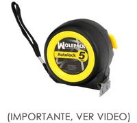 Flexomètre Autolock Avec Frein Automatique 5 Mètres Ruban 25 Mm. Magnétique
