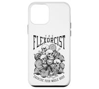 Flexorcist Entraîneur de Fitness Amusant Motif crânes d'halloween Coque pour iPhone 12 Mini
