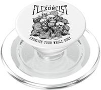 Flexorcist Entraîneur de Fitness Amusant Motif crânes d'halloween PopSockets PopGrip pour MagSafe
