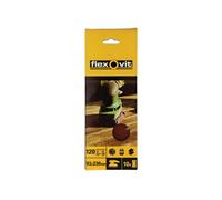 Flexovit 1/3 Sablage Feuilles Perforé Fin 120 Gravier (Pack 10) FLV26341