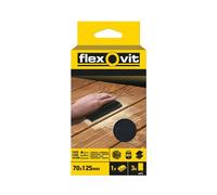 Flexovit Hook & Loop Bloc Ponçage Kit Variés 70 x 125mm (Paquet 3) FLV56830