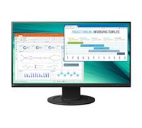 FlexScan EV2460 - Ecran LED - 23.8" (24" visualisable) - 1920 x 1080 Full HD (1080p) - IPS - 250 cd/m² - 1000:1 - 5 ms - HDMI, DVI-D, VGA,