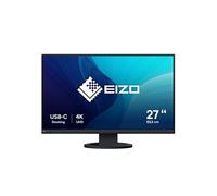 FlexScan EV2740S-BK - Avec FlexStand - écran LED - 27" - 3840 x 2160 4K - IPS - 350 cd/m² - 1000:1 - 6 ms - HDMI, DisplayPort, USB-C - haut-parleurs