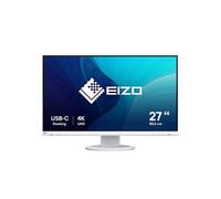 FlexScan EV2740S-WT - Avec FlexStand - écran LED - 27" - 3840 x 2160 4K - IPS - 350 cd/m² - 1000:1 - 6 ms - HDMI, DisplayPort, USB-C - haut-parleurs