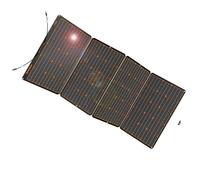 FlexSolar Panneau solaire 360W, chargeur solaire haute efficacité de 24% | avec support, IP68 étanche et résistant à la poussière, portable, fin, pour la prévention des sinistres, économie d'énergie