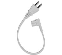Flexson Câble d’Alimentation de 35 cm pour Sonos One, One SL et Play:1 - Blanc (EU)
