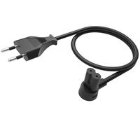 Flexson Câble d'alimentation Court 0,35 m pour SONOS Era 100 et 300, Ray, Arc, SUB (GEN 3), SUB-Mini, AMP, Beam, Play Base, PLAY5 (GEN 2) - Noir (UE)