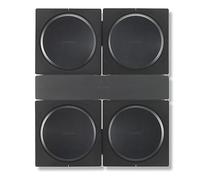 Flexson Support Mural pour 4 x Sonos Amp - Noir
