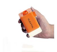 FLEXTAILGEAR Max Pump 2 Plus, Pompe à Air Électrique Portable Gonfleur/Dégonfleur, Lampe Camping Rechargeable, Luminosité 20-200 LM, Alimentation Portable 4800 mAh, Matelas Gonflable,Jouet Gonflable