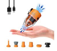FLEXTAILGEAR Max Pump 3 Pompe à Air Portable, Légère électrique Pompe Rechargeable, 5 kPa, 500 L/Min, 5 Embouts, pour Gonfler et Dégonfler Les Aides à la Natation, Matelas à Air et Le Camping
