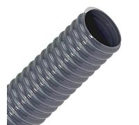 Flextube Tuyau d'aspiration flexible en PVC 50 mm Longueur au mètre - Tuyau d'aspiration léger et flexible en spirale en PVC, tuyau pour eau, air, poudre, sciure, copeaux