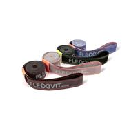 FLEXVIT Resist Lot de 4 bandes de fitness tout-en-un pour un entraînement efficace de tout le corps, HIT, coordination, stabilisation et saut, 4 forces, débutants et professionnels, lavables en