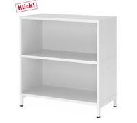 FlexWall | 2 HC | Corps avec bâti de socle - Blanc