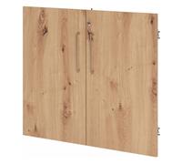 FlexWall | 2 HC | Paire de portes - Chênes Noueux