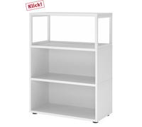 FlexWall | 3 HC | 2 x corps + cadre | avec pieds réglables - Blanc