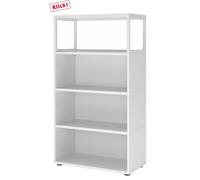 FlexWall | 4 HC | 3 x corps + cadre | avec pieds réglables Blanc