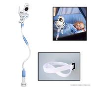 FlexxiCam | Porte-Moniteur Universel avec bandoulière | Support de caméra Flexible pour bébé | Pas de Forage | Un Support de Moniteur Plus sûr pour Votre bébé