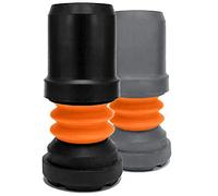 Flexyfoot Lot de 4 embouts de canne absorbant les chocs - 19mm Noir - toutes les tailles et couleurs disponibles ici