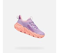 Geox J Flexyper Fast Girl Basket, Lilac Lt Coral, 36 EU