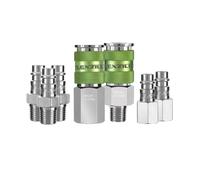 Flexzilla A53457FZ Tuyaux et vannes, vert avec argent et argent, 1 paquet