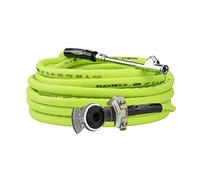 Flexzilla Kit de gonflage de pneus de Camion avec Tuyau de 0,95 cm x 15,2 m, Robuste, léger, Hybride, ZillaGreen - HGH2-FZ