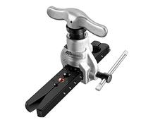 Flexzion Evaseur Évasement, Outils D'évasement de Tuyaux de Freins (8 Tailles 3/16-3/4) Coupe-tuyaux Manuels pour Tuyauterie Flaring, Excentrique Réfrigération Dudgeonnière cuivre doux laiton