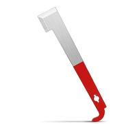 Flexzion Hive Tool Crochet en J en acier inoxydable pour ruche d'abeille et grattoir à cire - Équipement d'apiculture de 26,7 cm pour un retrait facile du cadre et un nettoyage de la propolis, outil