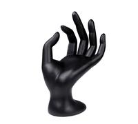 Flexzion Polyrésine Affichage bijoux à la main Piètements Porte-tour Organisateur Pour Bracelet Collier Montre Bague, Noir Red-562