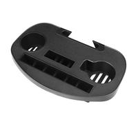 Flexzion Porte-gobelet Universel à Clipser sur Le côté pour Chaise de Salon, de Jardin Zéro Gravité, transat, Plage ? Plateau latéral Accessoire avec Fente pour iPhone/iPad ou collation (Large)