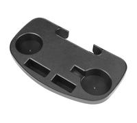 Flexzion Zero Gravity Plateau latéral Universel à Clipser pour Chaise de Camping avec Fente pour téléphone et Plateau à goûter pour Chaise de pelouse, Taille M