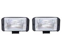 flexzon Lot de 2 phares antibrouillard universels 12 V 4 x 4 pour voiture tout-terrain 145 x 75 mm
