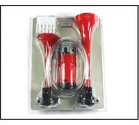 flexzon Universelle 12V KLAXON Trompe Paire avec COMPRESSEUR Double Son Auto Camion Van