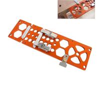Fleymu 340 mm 90° Rail de Guidage D'arrêt à Angle droit, Pince de Rail de Guidage de Scie Circulaire électrique pour le Travail du Bois, Compatible avec Les Scies à Chenilles Makitas ou Festool