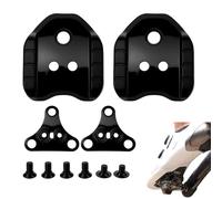 Fleymu Adaptateur de pédale de vélo - Compatible avec Shimano SPD SM-SH41 - Métallique - Pour pédales de vélo de route, VTT, pédales à 3 trous