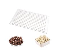 Fleymu Moule Silicone pour Demi Sphere Ø5mm 228 Cavités, Moule à Chocolat Sphérique pour Boules de Gâteau/Bonbons avec Dôme