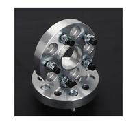 FLFHDUP Adaptateur d'espacement de Roue adapté aux séries de Voitures universelles à 5 cosses, 2 pièces 25/30/35/40mm PCD 5x120.65 CB 70.3mm(2PCS 30mm Silver)