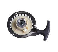 FLFHDUP Démarreur électrique de Rechange Lanceur à Rappel en Aluminium pour Mini-Motos, quads et Mini-Motos Tout-Terrain 2 Temps 47cc/49cc(Blue)