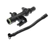 FLFHDUP Électrovanne Convient pour VW Golf Jetta EOS Tiguan Convient pour Audi A3 1.4T 03C103493AM Tuyau de reniflard de Carter et clapet Anti-Retour 03C103175G Rechange Valve Egr(1 Set)