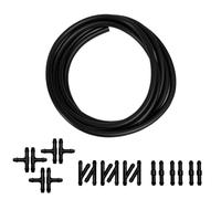 FLFHDUP Kit de Protection pour Tuyau de Drainage de 2/4 m pour Lave-Glace de Voiture, Comprenant vis et rondelles, Ainsi Que des Accessoires. Pulvérisation D'essuie-Glace(2M)